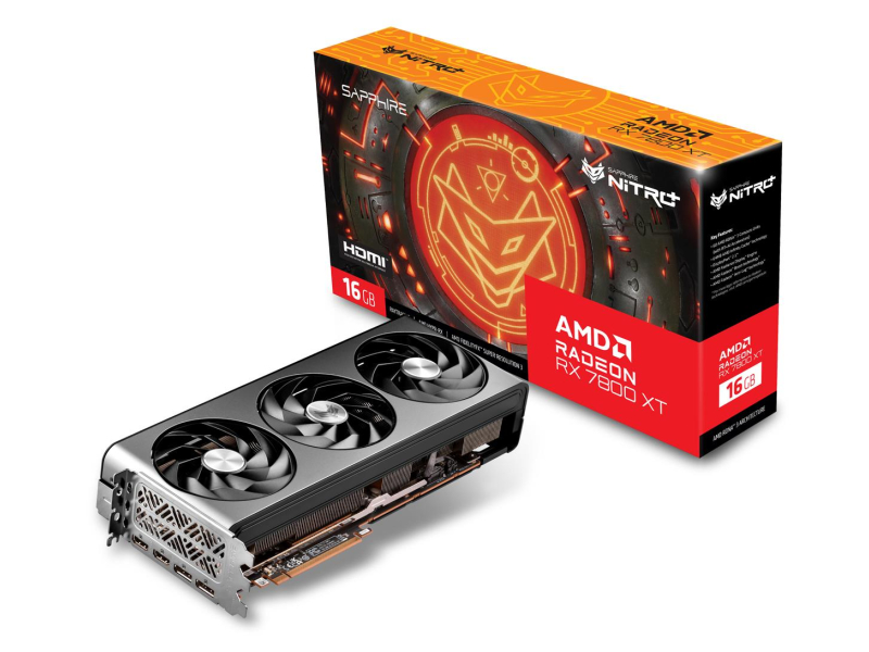 Sapphire Radeon RX 7800 XT NITRO+ 16GB GDDR6
